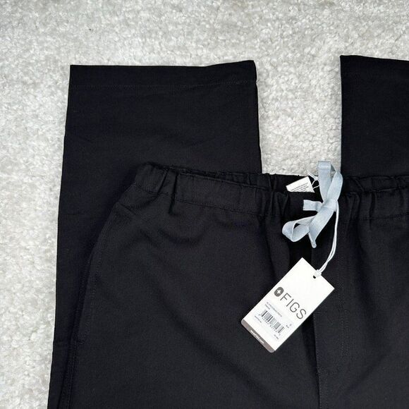Figs Pisco Basic Scrub Pants Black NEW - Picture 5 of 14
